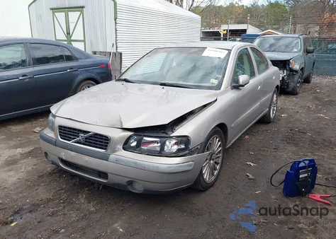 2004 Volvo S60 2.5T из США, поврежденный, VIN YV1RS59V042385772